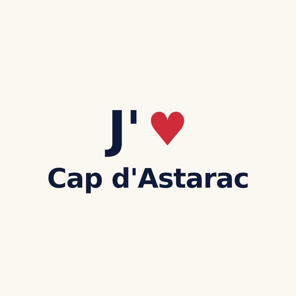 Tasse personnalisée Cap d'Astarac — design J'aime Cap d'Astarac