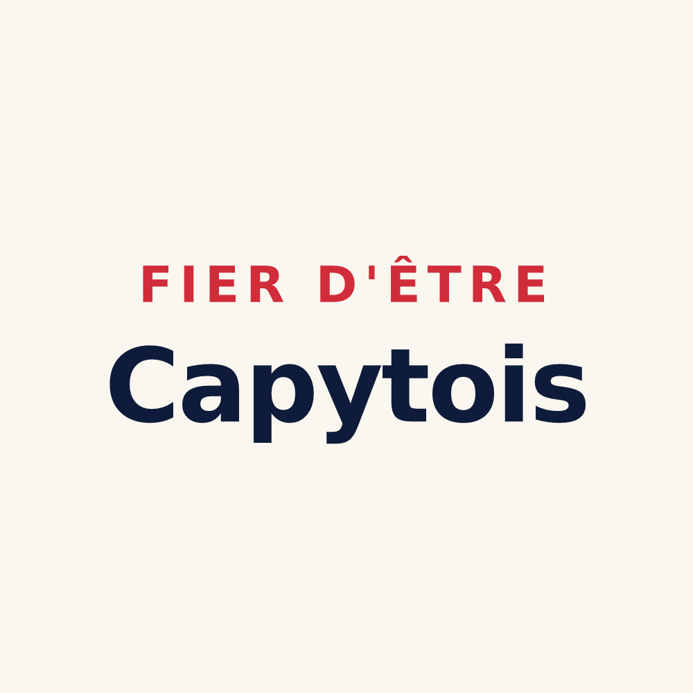 Tasse « Fier d'être Capytois » — design pour Cappy