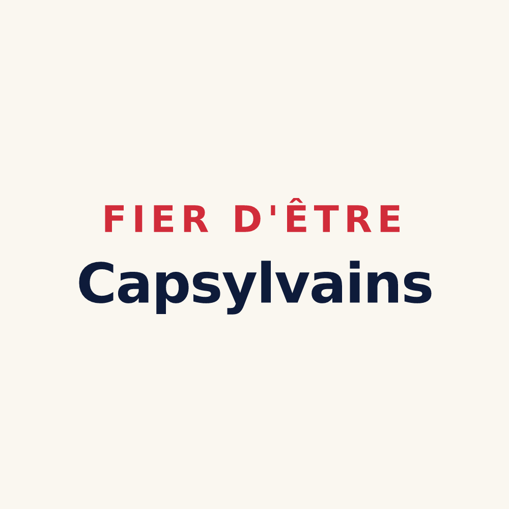 Tasse « Fier d'être Capsylvains » — design pour Captieux