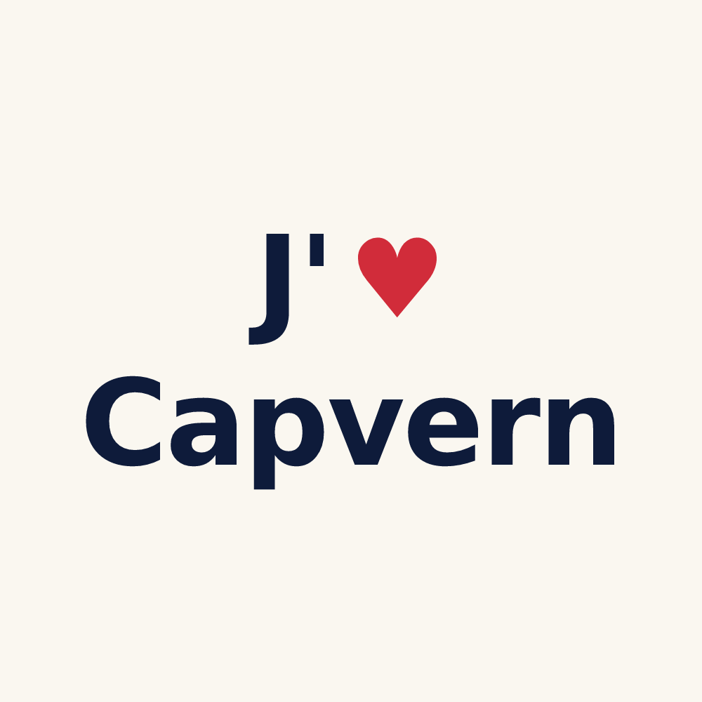 Tasse personnalisée Capvern — design J'aime Capvern