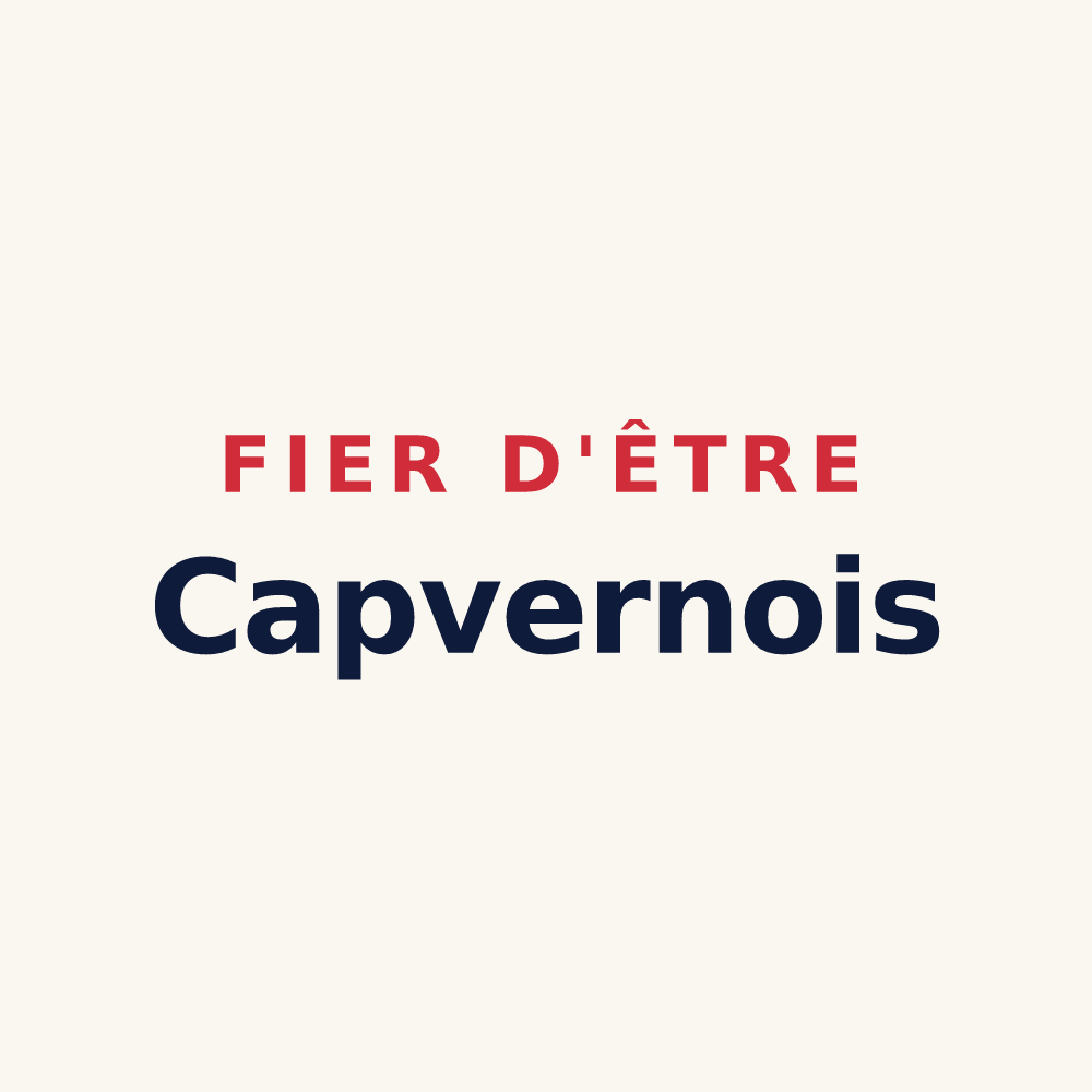 Tasse « Fier d'être Capvernois » — design pour Capvern
