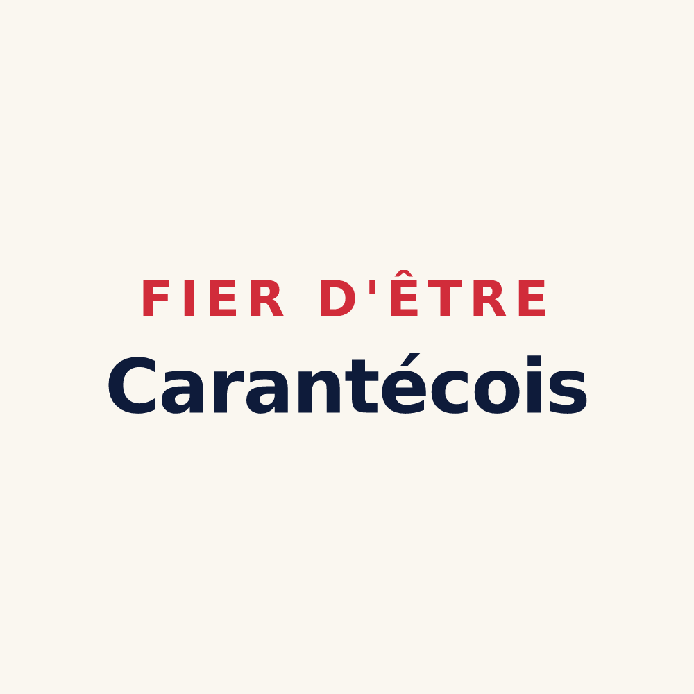 Tasse « Fier d'être Carantécois » — design pour Carantec