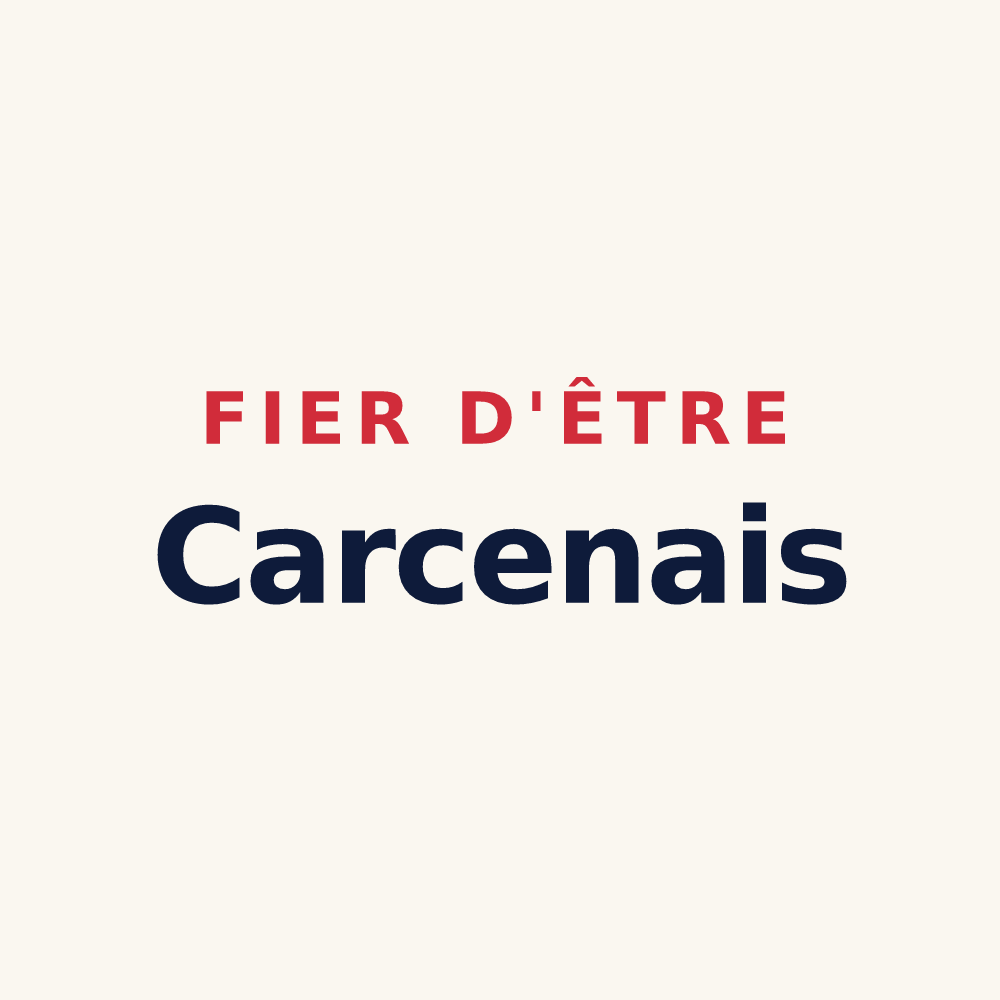 Tasse « Fier d'être Carcenais » — design pour Carcen-Ponson