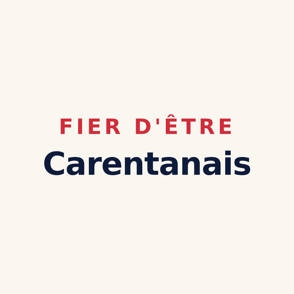 Tasse « Fier d'être Carentanais » — design pour Carentan-les-Marais