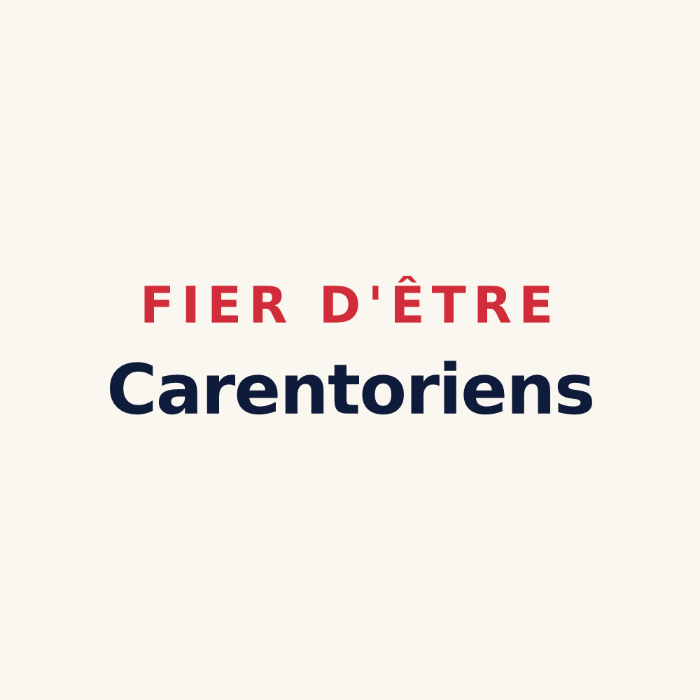 Tasse « Fier d'être Carentoriens » — design pour Carentoir