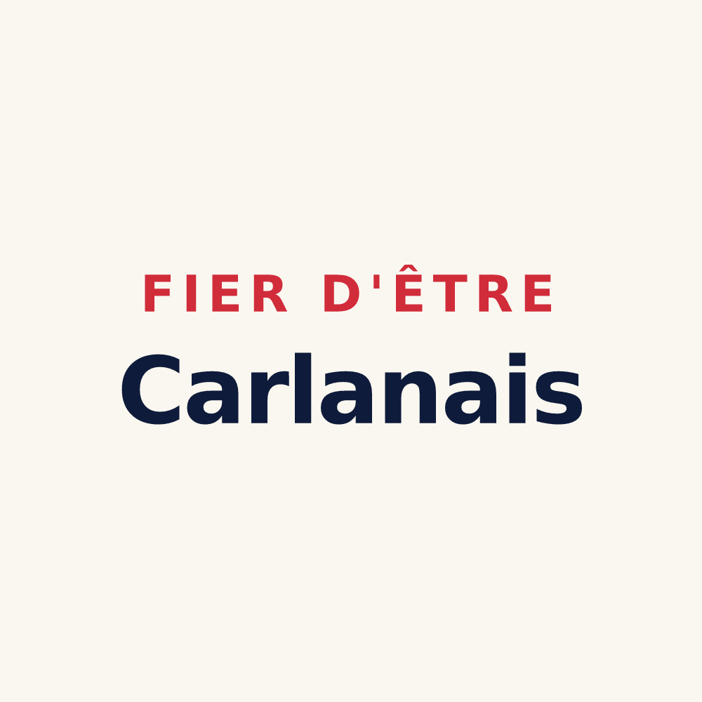Tasse « Fier d'être Carlanais » — design pour Carla-Bayle