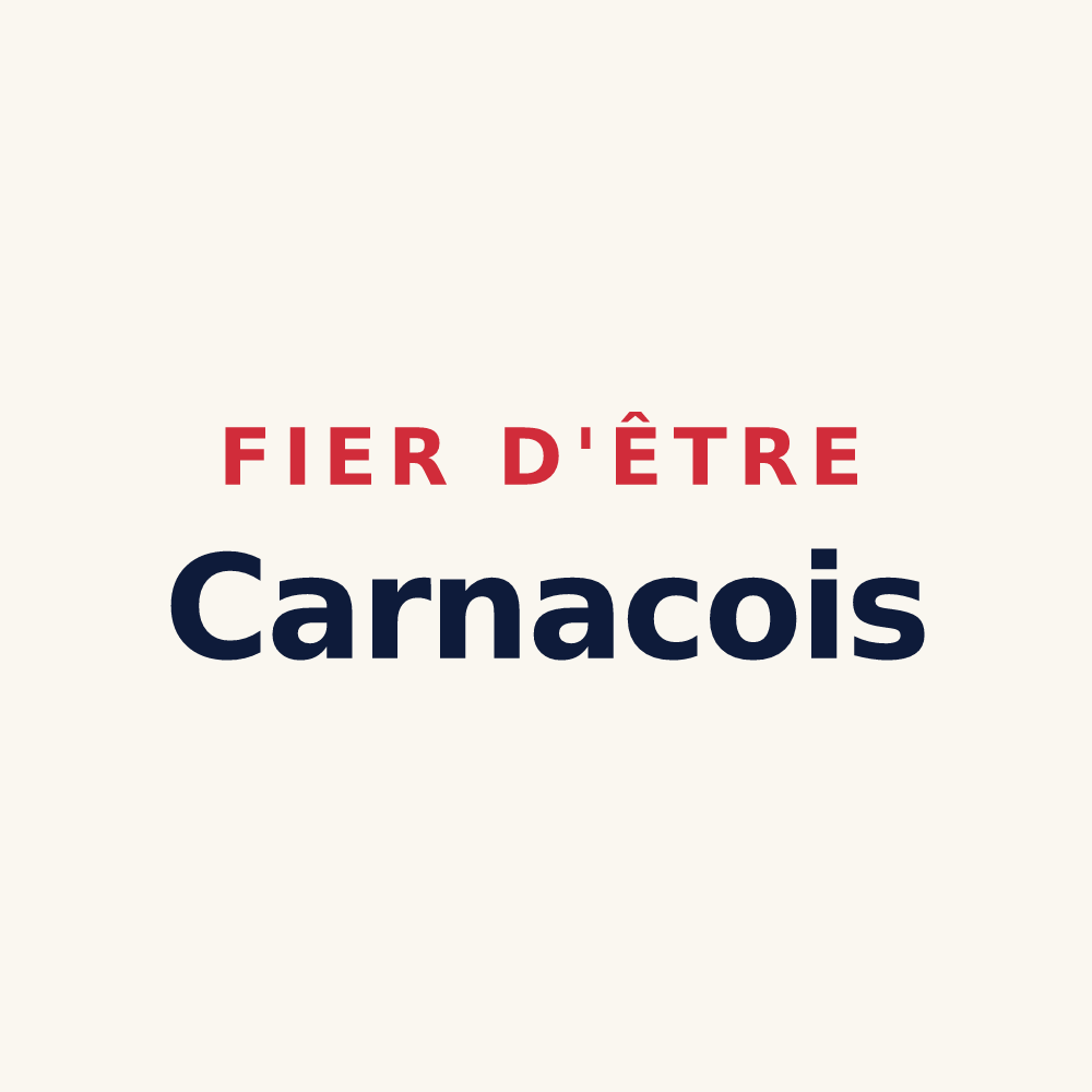 Tasse « Fier d'être Carnacois » — design pour Carnac