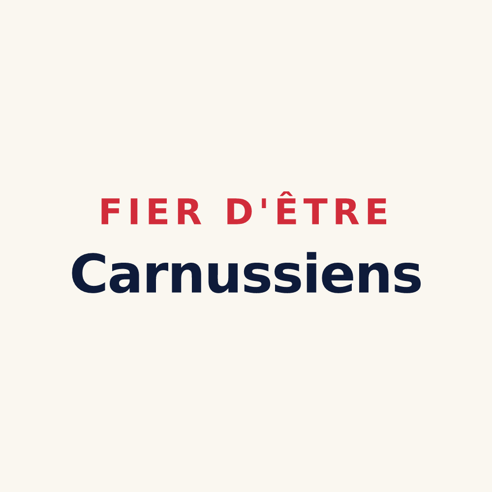 Tasse « Fier d'être Carnussiens » — design pour Carnoux-en-Provence