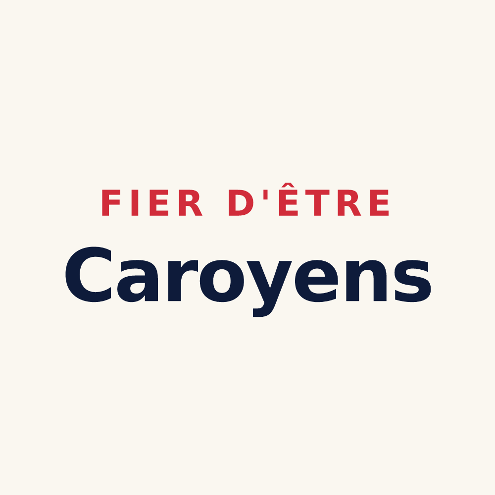 Tasse « Fier d'être Caroyens » — design pour Caro