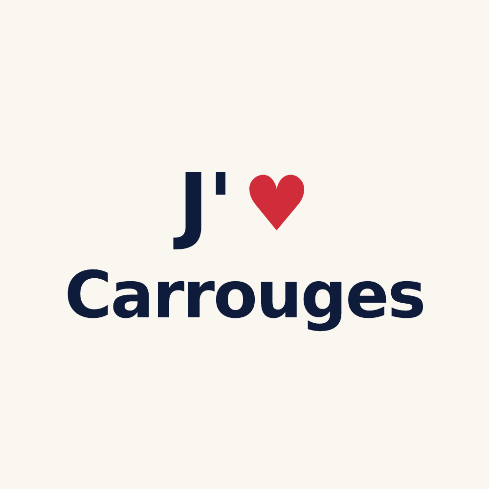 Tasse personnalisée Carrouges — design J'aime Carrouges