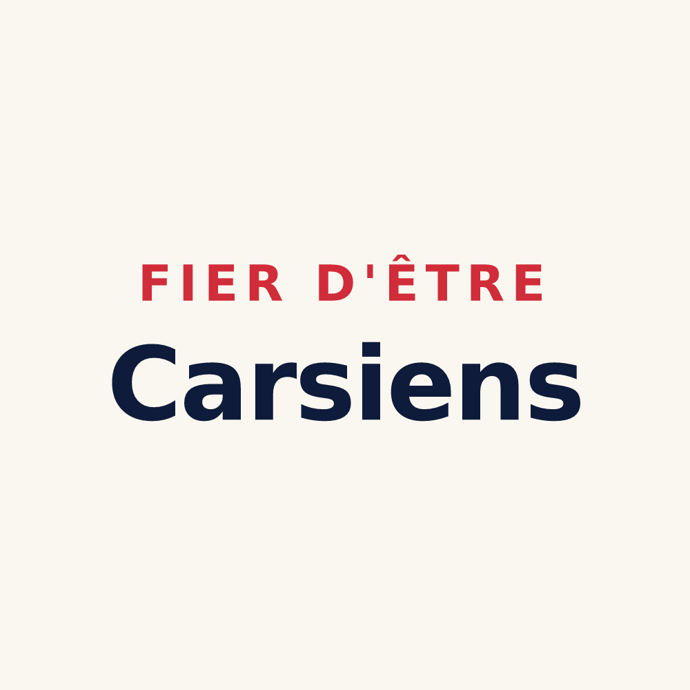 Tasse « Fier d'être Carsiens » — design pour Cars