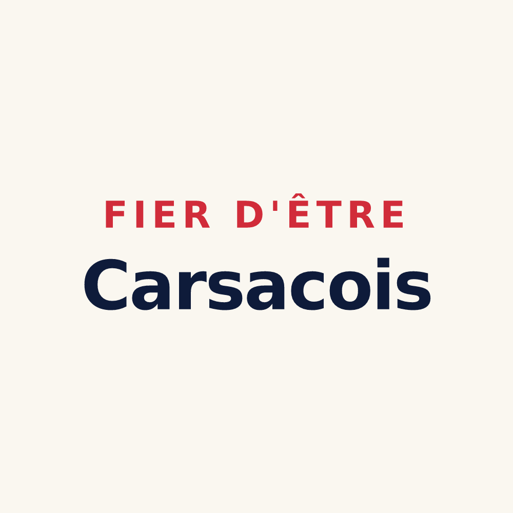 Tasse « Fier d'être Carsacois » — design pour Carsac-de-Gurson