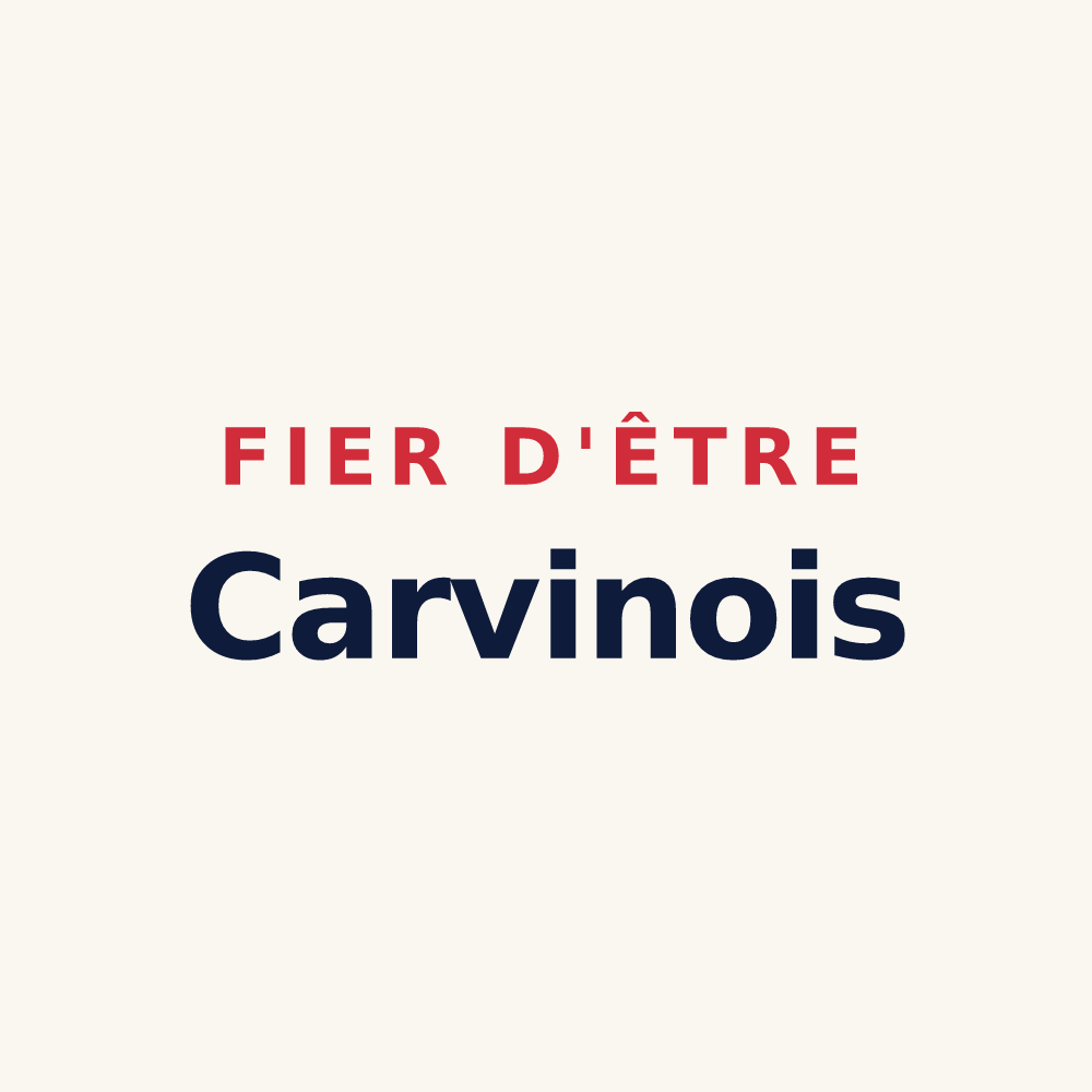 Tasse « Fier d'être Carvinois » — design pour Carvin