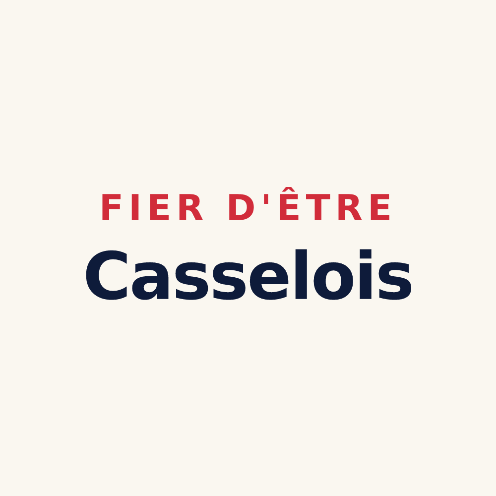 Tasse « Fier d'être Casselois » — design pour Cassel