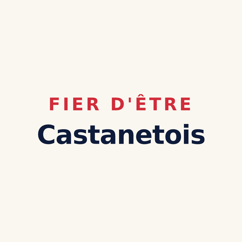 Tasse « Fier d'être Castanetois » — design pour Castanet
