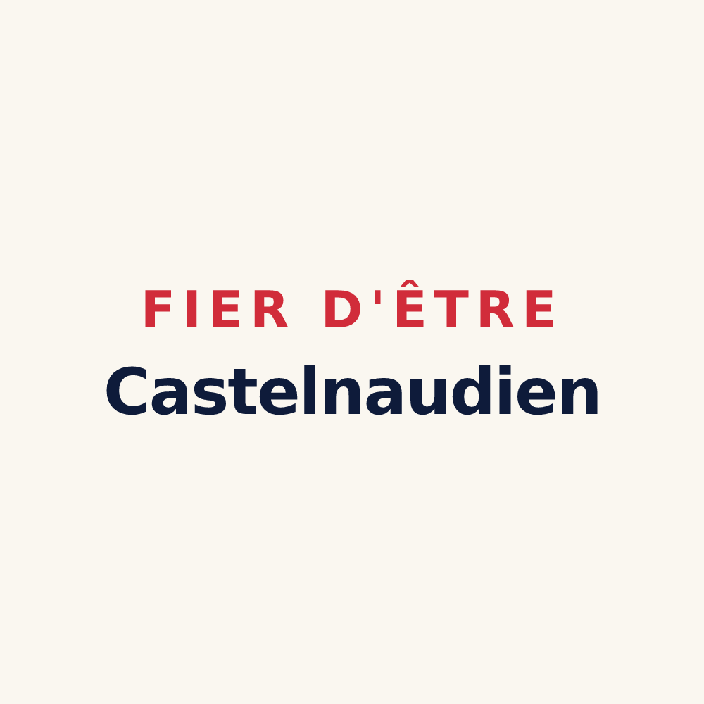 Tasse « Fier d'être Castelnaudien » — design pour Castelnau-d'Anglès