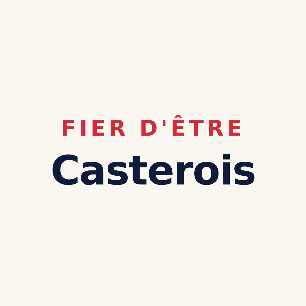 Tasse « Fier d'être Casterois » — design pour Castéra-Verduzan