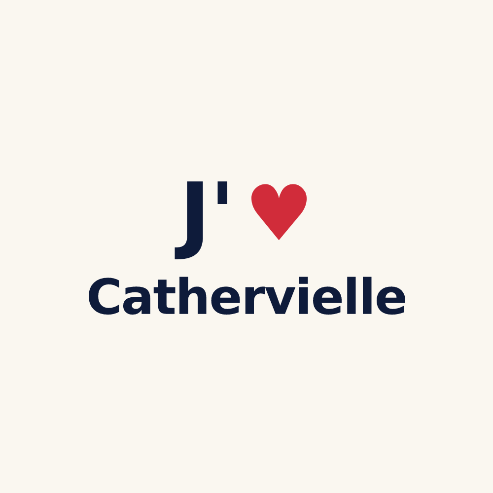 Tasse personnalisée Cathervielle — design J'aime Cathervielle