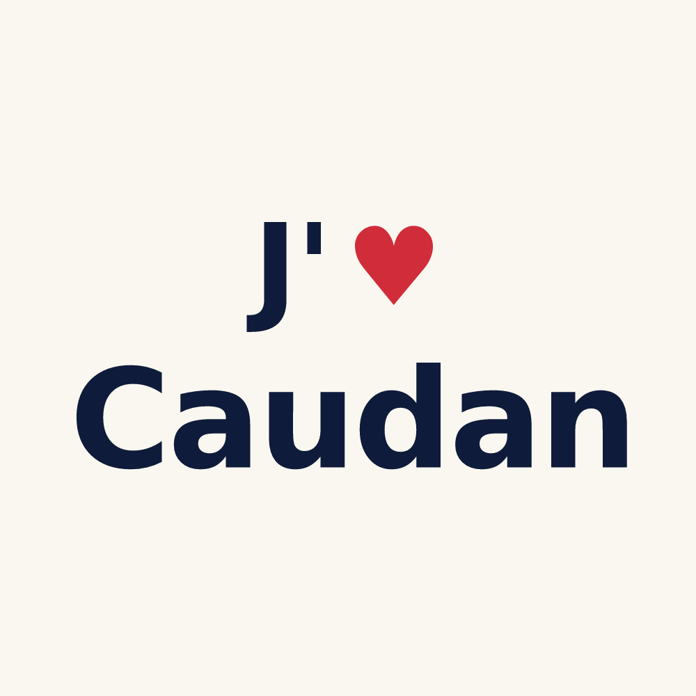 Tasse personnalisée Caudan — design J'aime Caudan