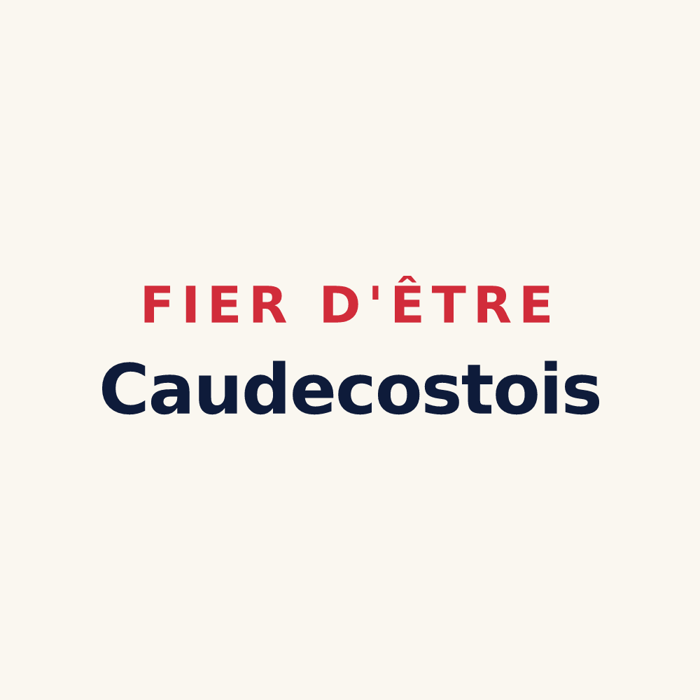 Tasse « Fier d'être Caudecostois » — design pour Caudecoste