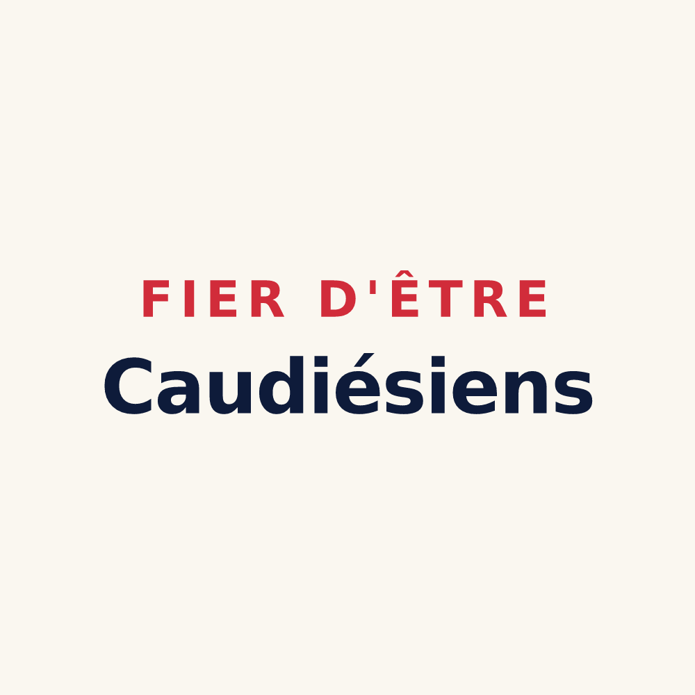 Tasse « Fier d'être Caudiésiens » — design pour Caudiès-de-Fenouillèdes