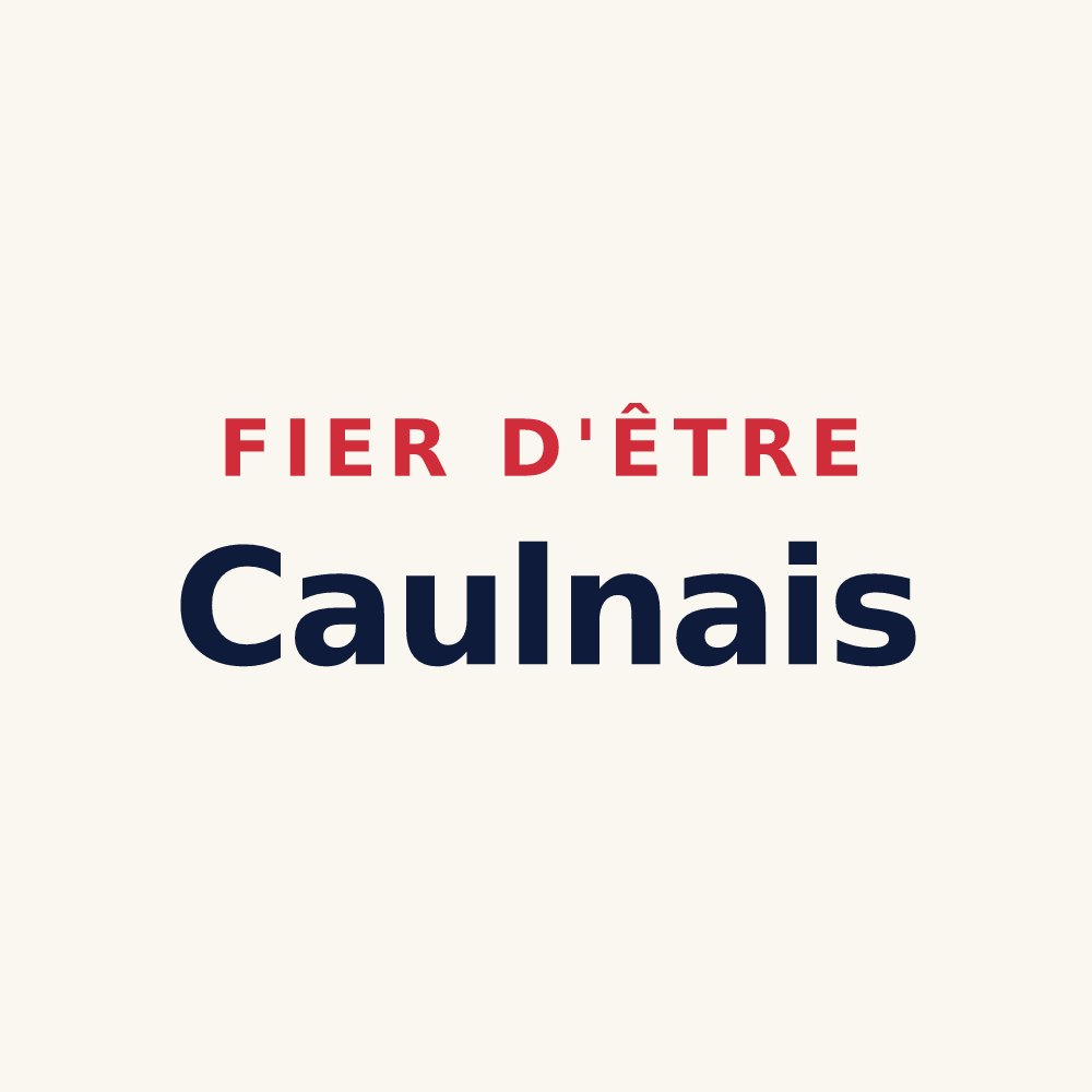 Tasse « Fier d'être Caulnais » — design pour Caulnes