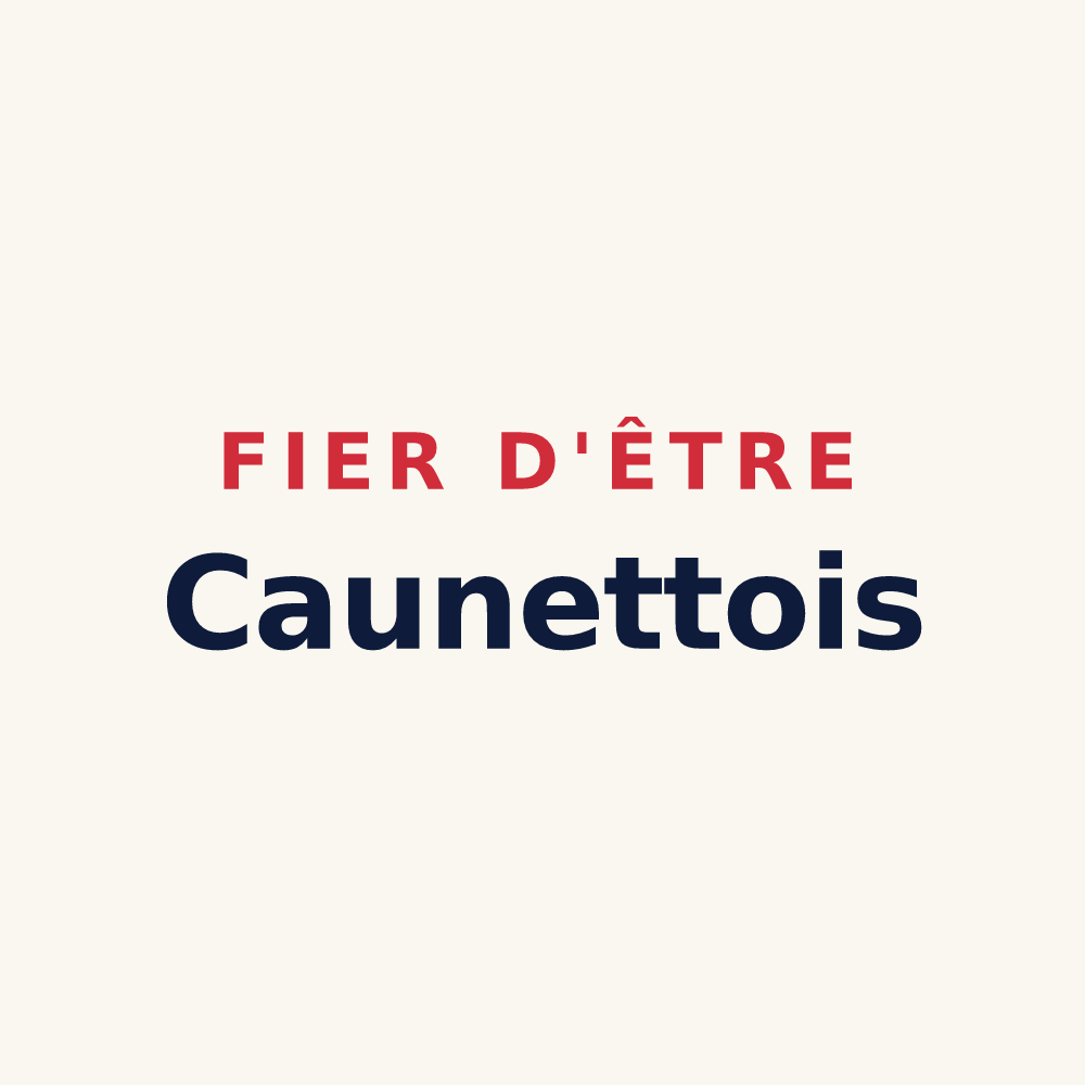 Tasse « Fier d'être Caunettois » — design pour Caunette-sur-Lauquet
