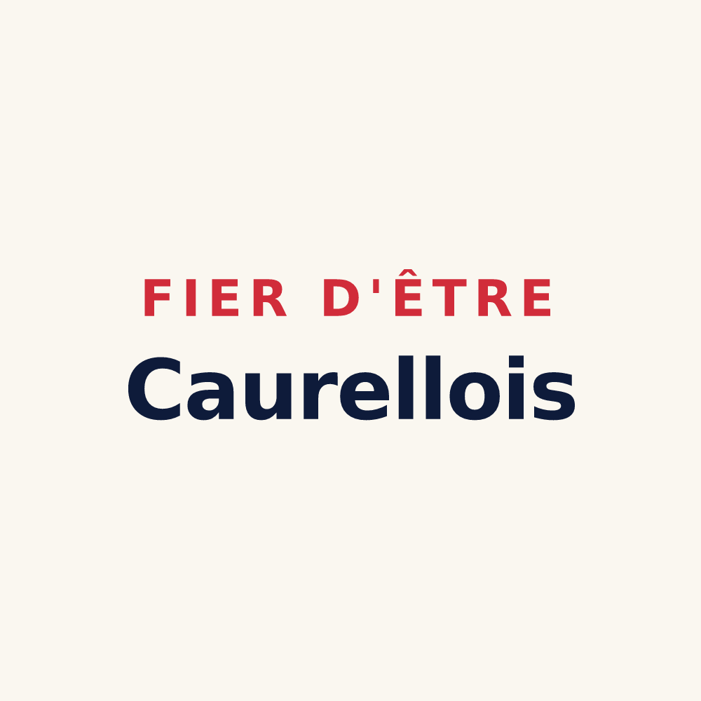 Tasse « Fier d'être Caurellois » — design pour Caurel