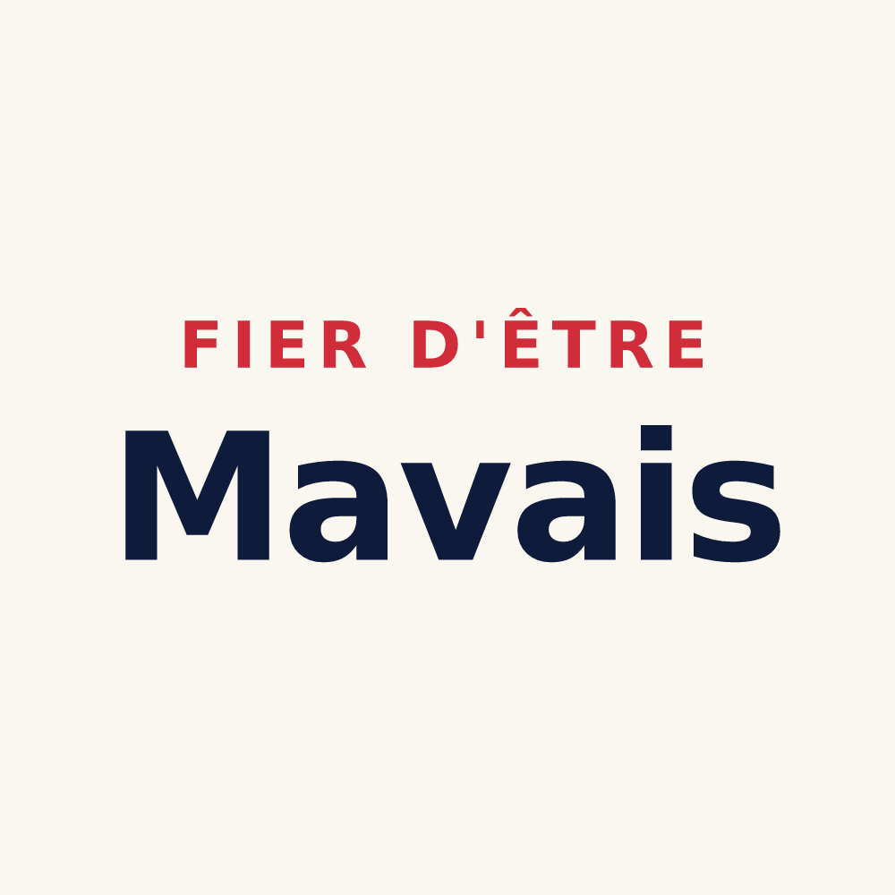 Tasse « Fier d'être Mavais » — design pour Cauvigny