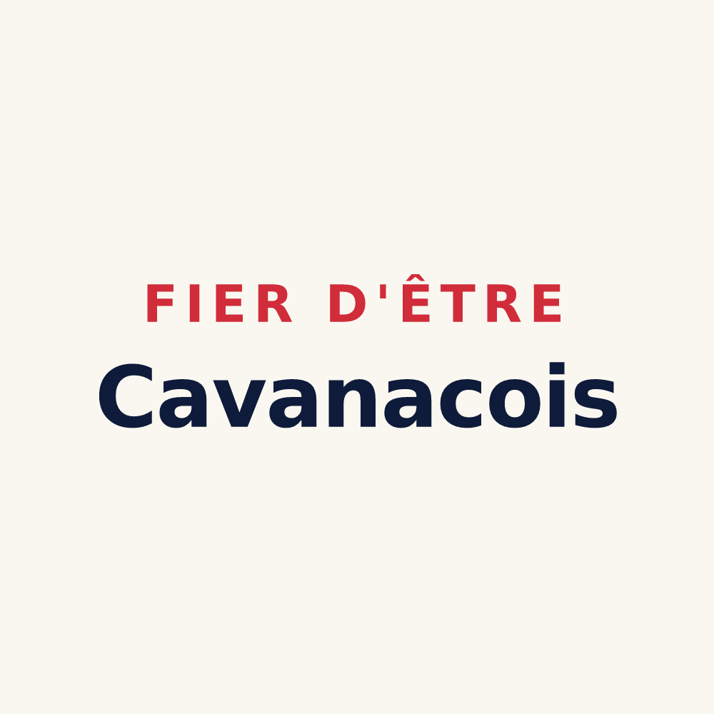 Tasse « Fier d'être Cavanacois » — design pour Cavanac