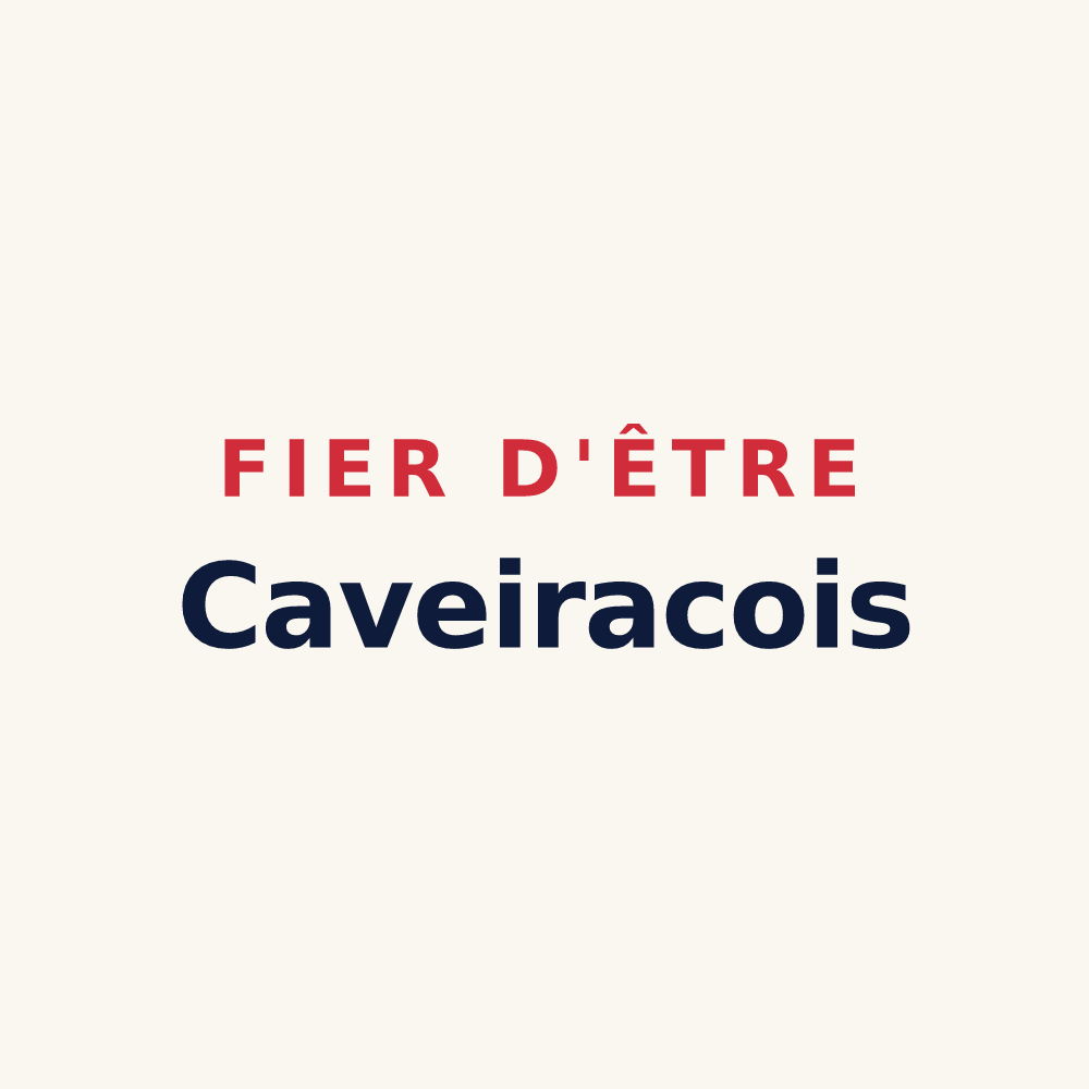 Tasse « Fier d'être Caveiracois » — design pour Caveirac