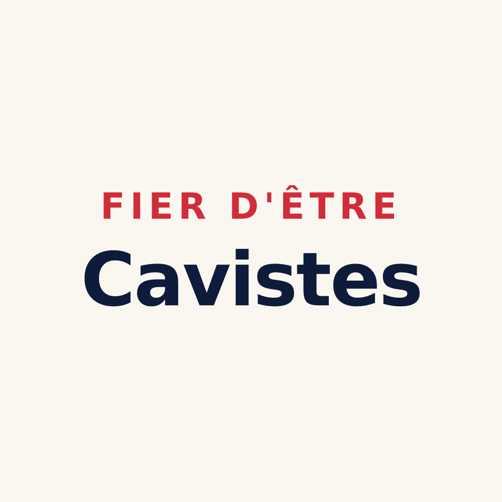 Tasse « Fier d'être Cavistes » — design pour Caves