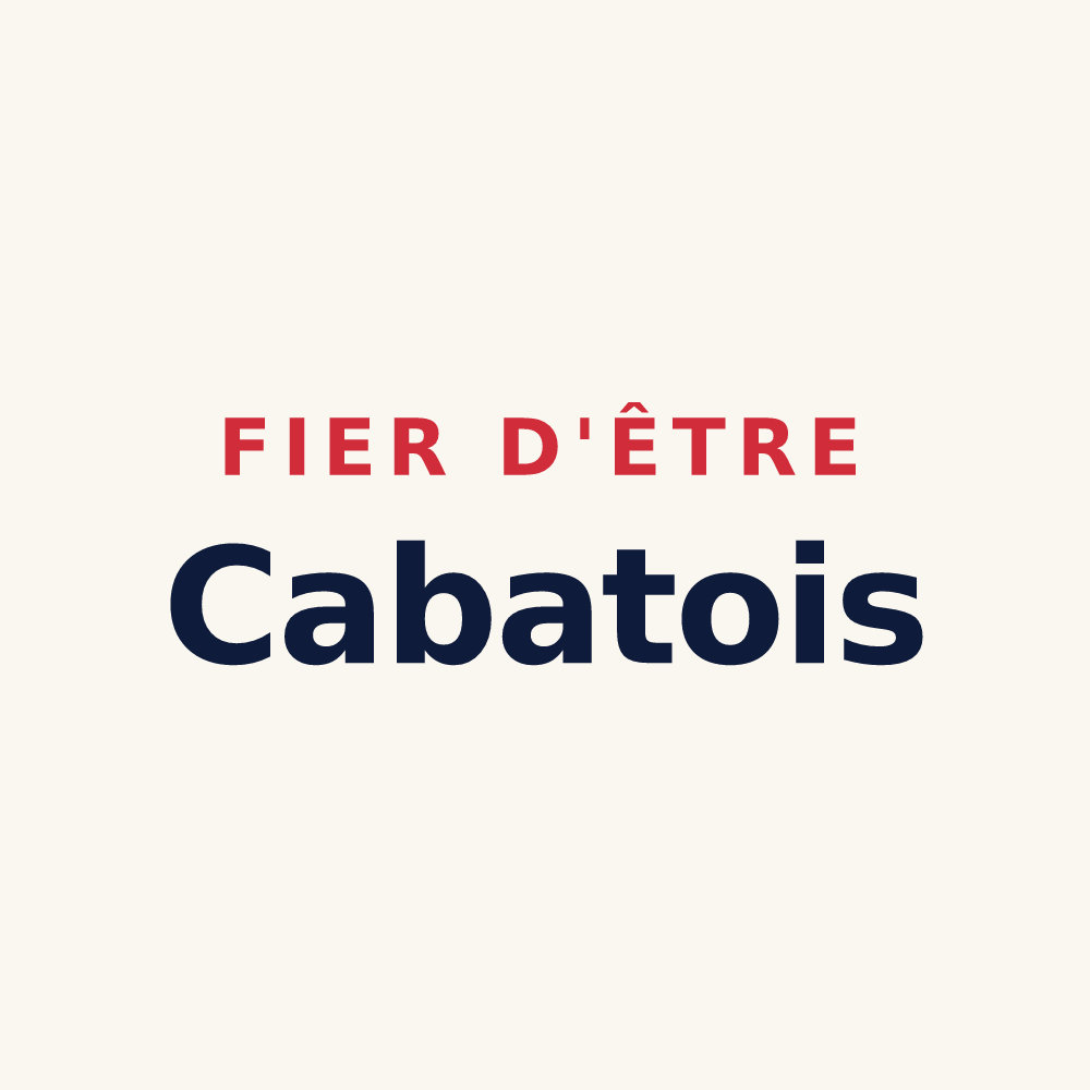 Tasse « Fier d'être Cabatois » — design pour Cazaux-Debat