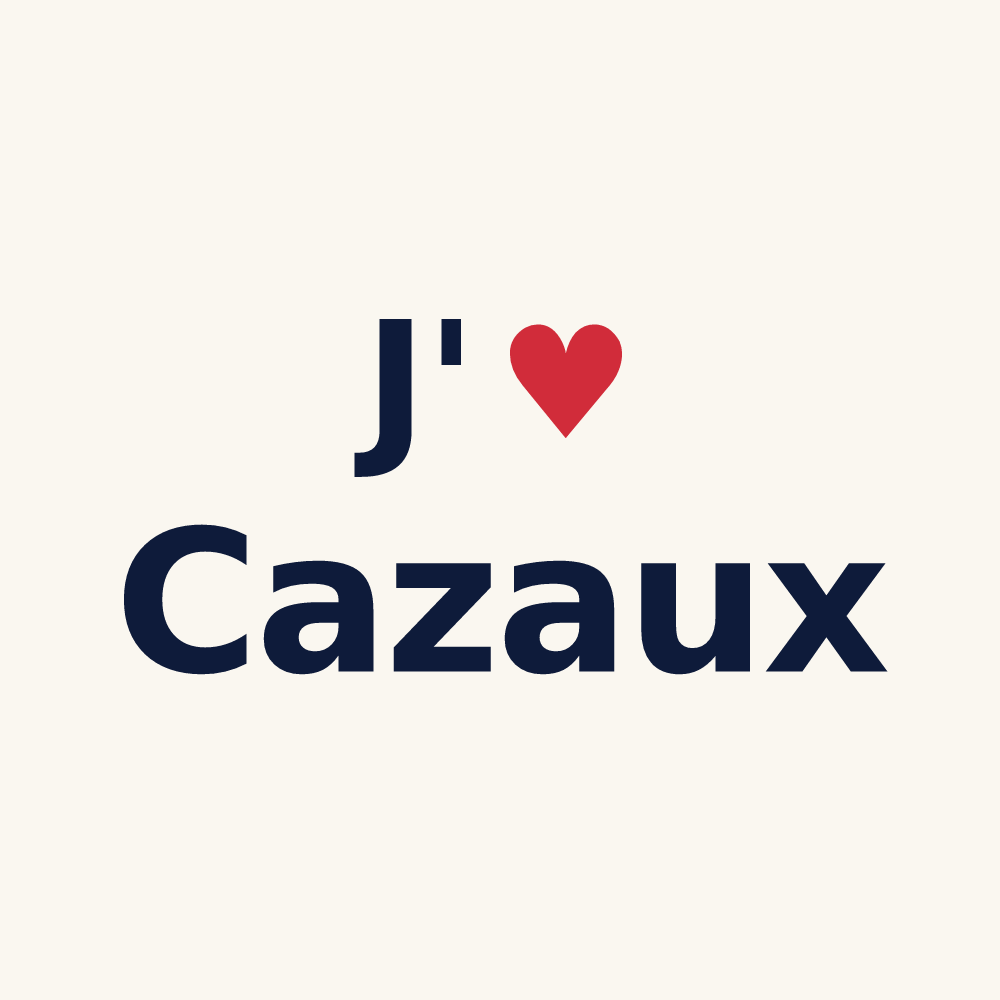Tasse personnalisée Cazaux — design J'aime Cazaux