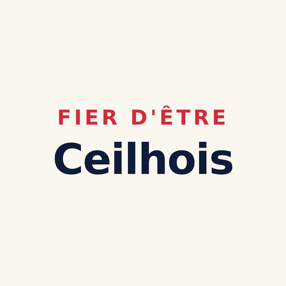 Tasse « Fier d'être Ceilhois » — design pour Ceilhes-et-Rocozels
