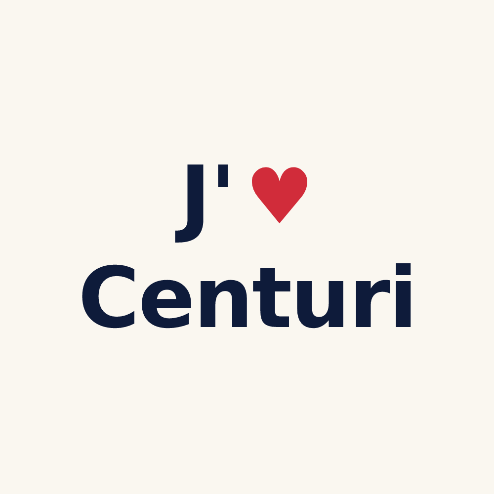Tasse personnalisée Centuri — design J'aime Centuri