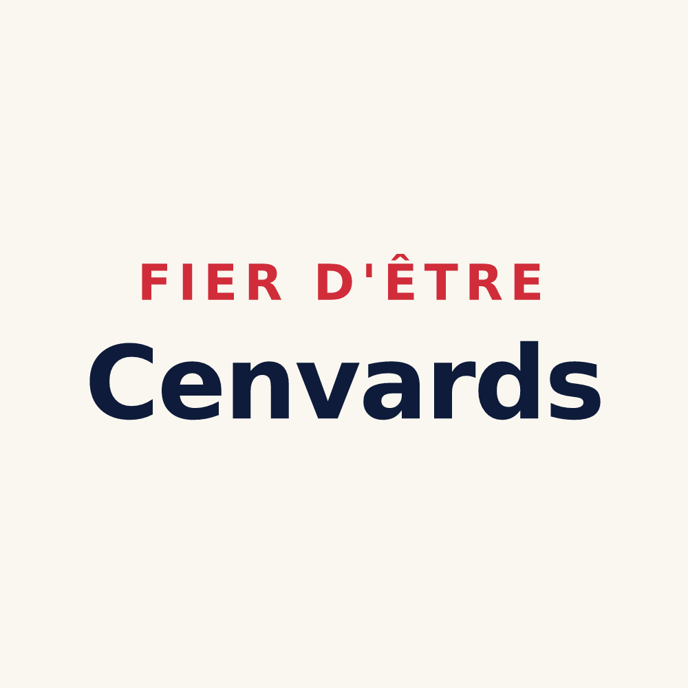 Tasse « Fier d'être Cenvards » — design pour Cenves