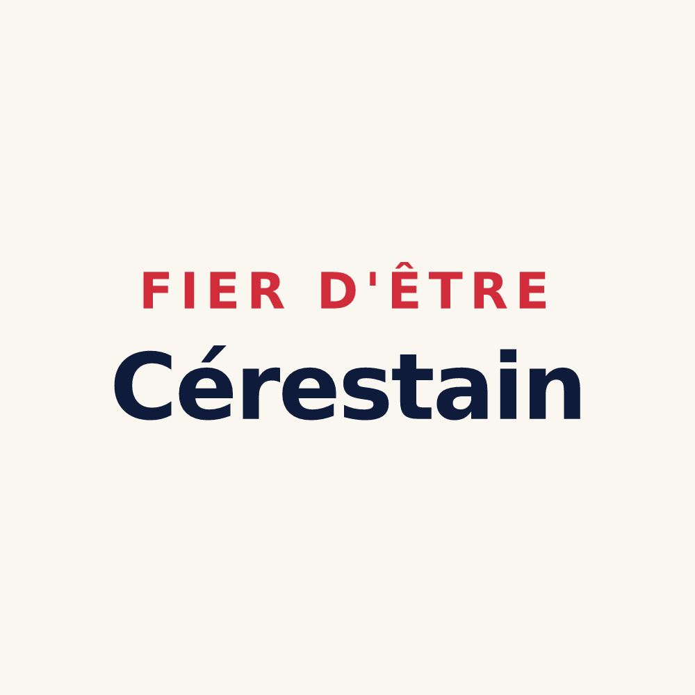Tasse « Fier d'être Cérestain » — design pour Céreste-en-Luberon