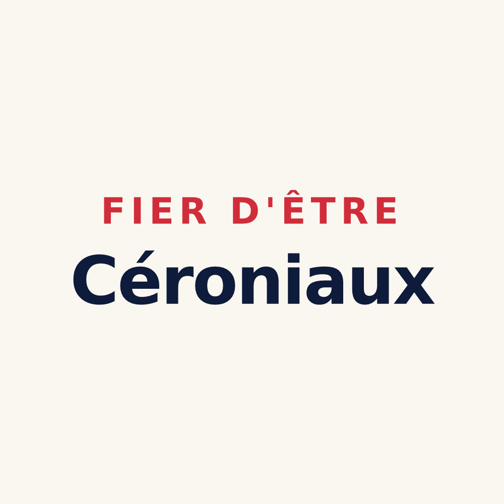 Tasse « Fier d'être Céroniaux » — design pour Céron