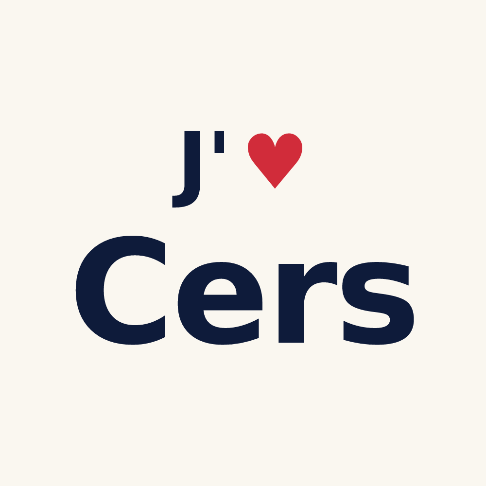 Tasse personnalisée Cers — design J'aime Cers