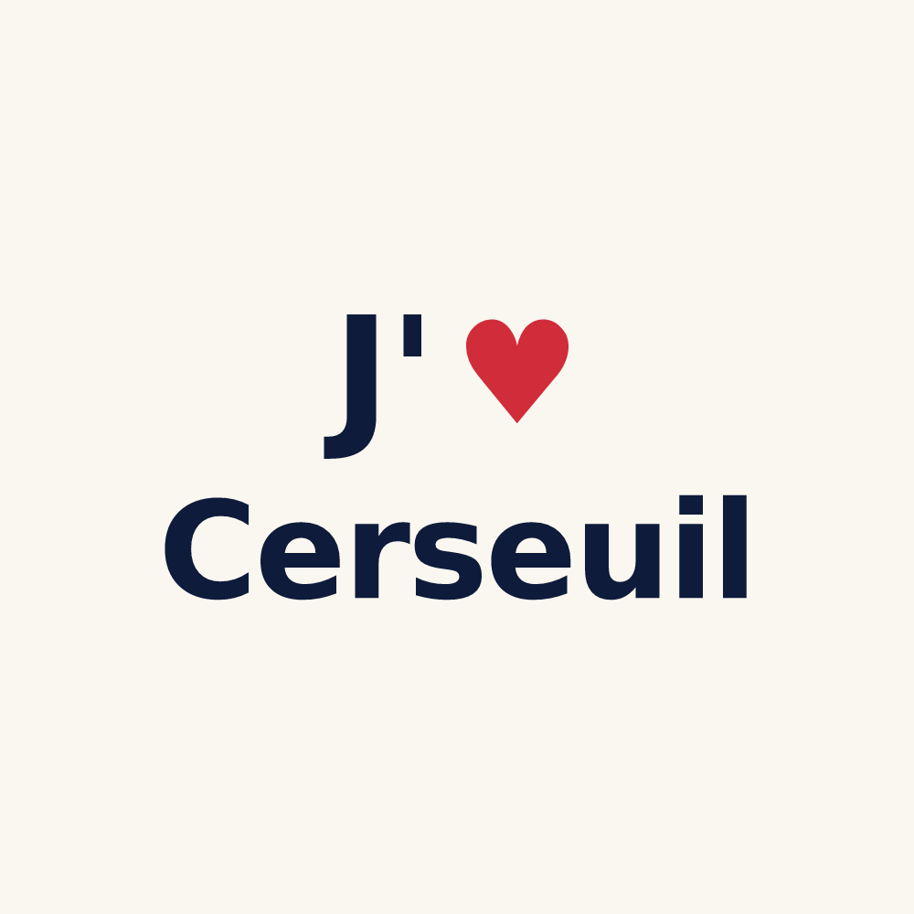 Tasse personnalisée Cerseuil — design J'aime Cerseuil