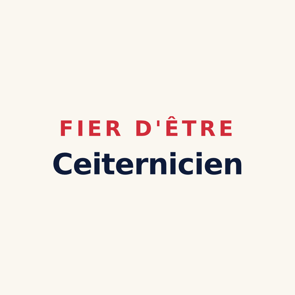 Tasse « Fier d'être Ceiternicien » — design pour Cesny-les-Sources