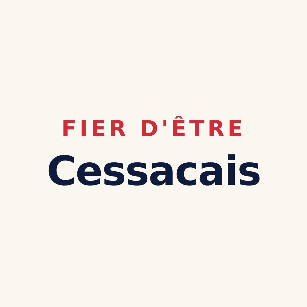 Tasse « Fier d'être Cessacais » — design pour Cessac