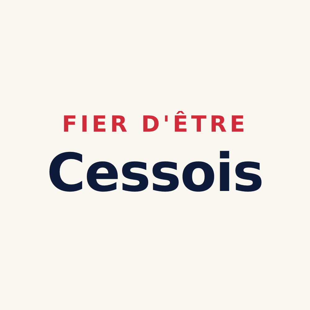 Tasse « Fier d'être Cessois » — design pour Cessey