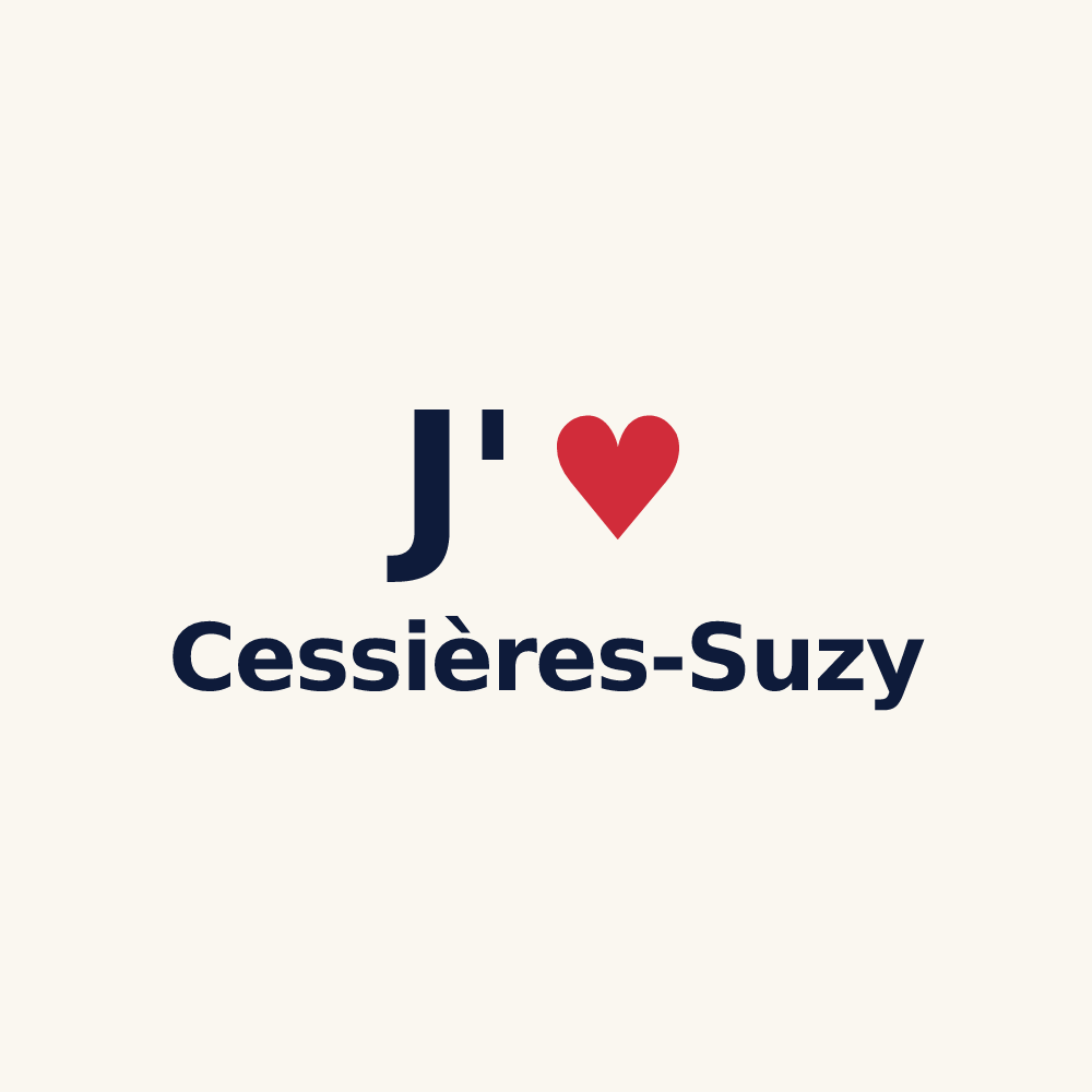 Tasse personnalisée Cessières-Suzy — design J'aime Cessières-Suzy