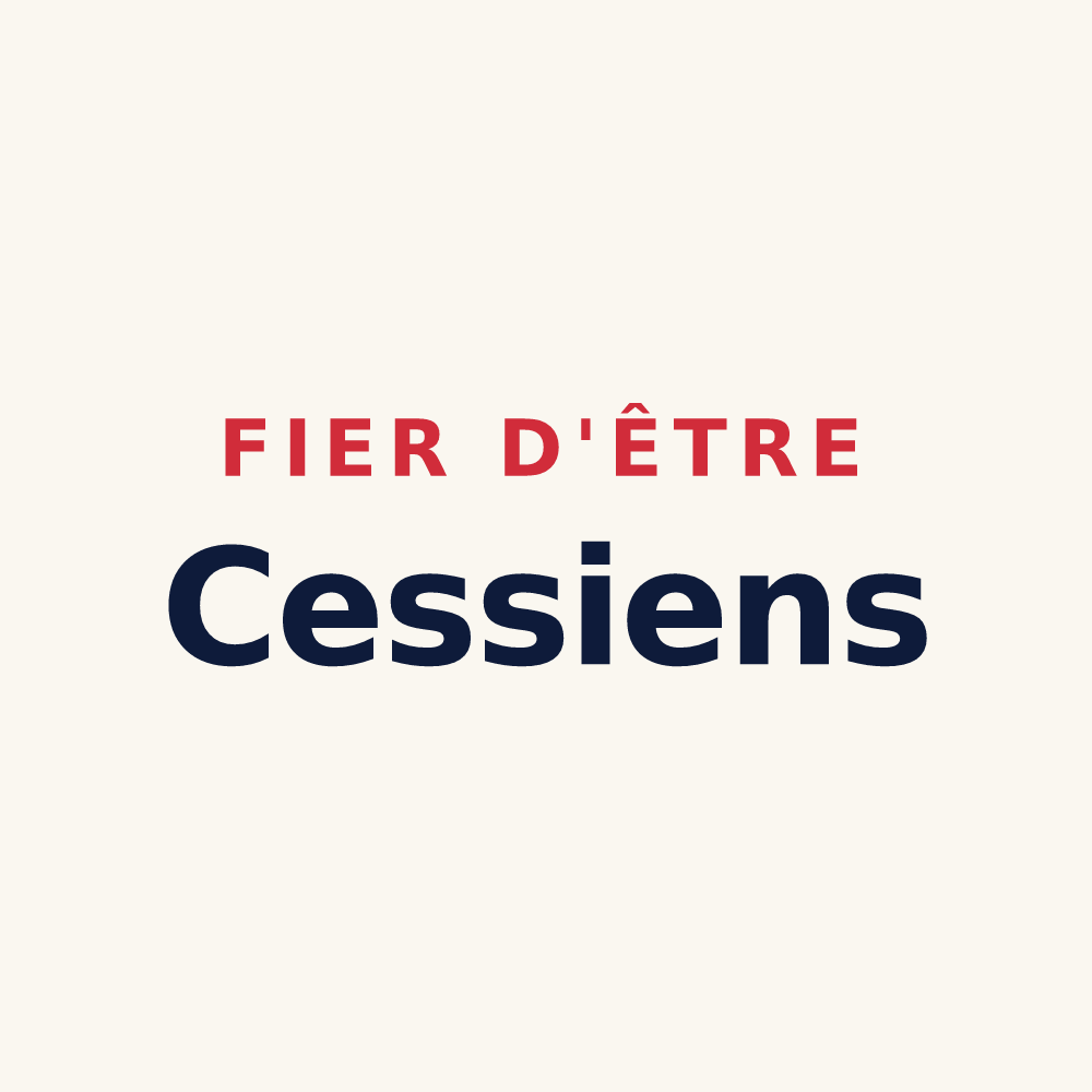 Tasse « Fier d'être Cessiens » — design pour Cessy