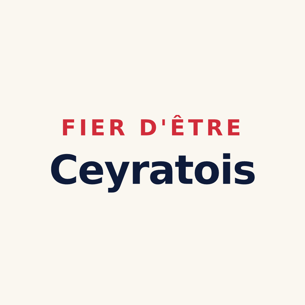 Tasse « Fier d'être Ceyratois » — design pour Ceyrat