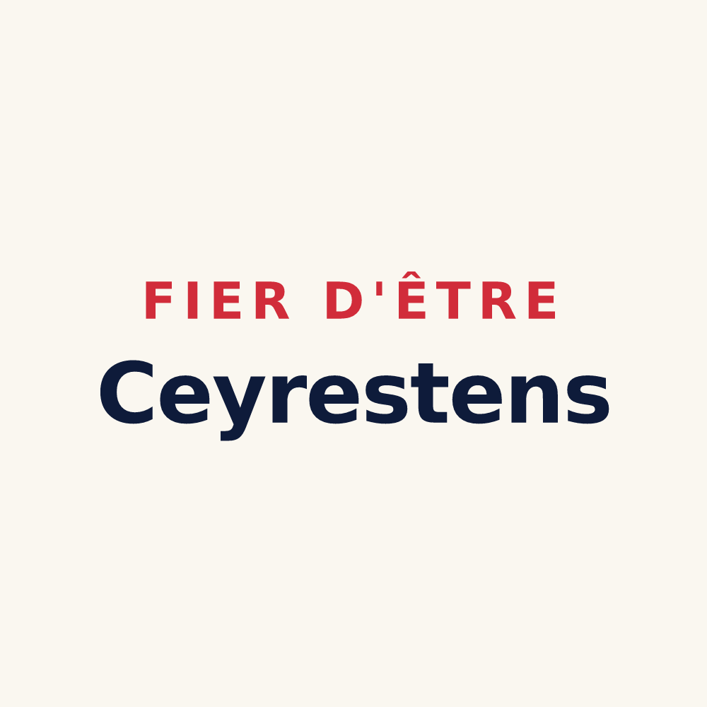 Tasse « Fier d'être Ceyrestens » — design pour Ceyreste