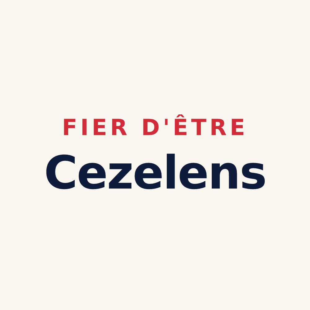 Tasse « Fier d'être Cezelens » — design pour Cezay
