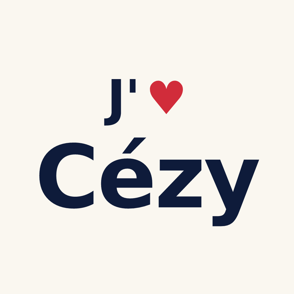 Tasse personnalisée Cézy — design J'aime Cézy